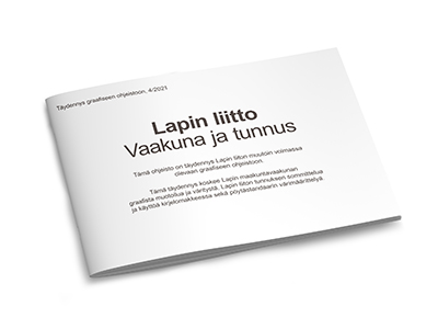 Lapin litto vaakuna ja tunnus ohjeisto