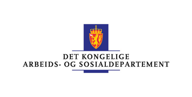 vektorisert logo Arbeids- og sosialdepartementet