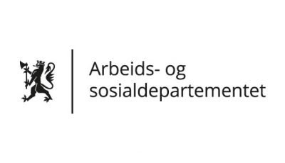 vektorisert logo Arbeids- og sosialdepartementet