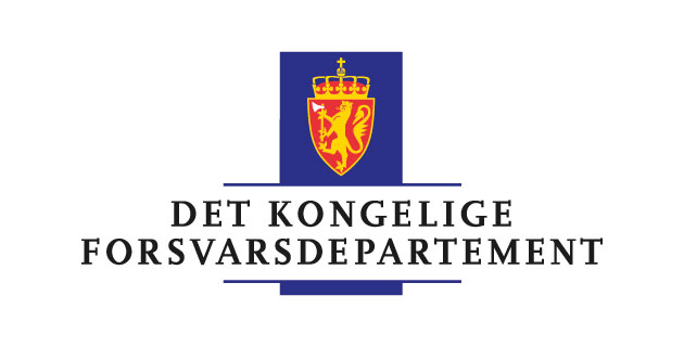 vektorisert logo Forsvarsdepartementet