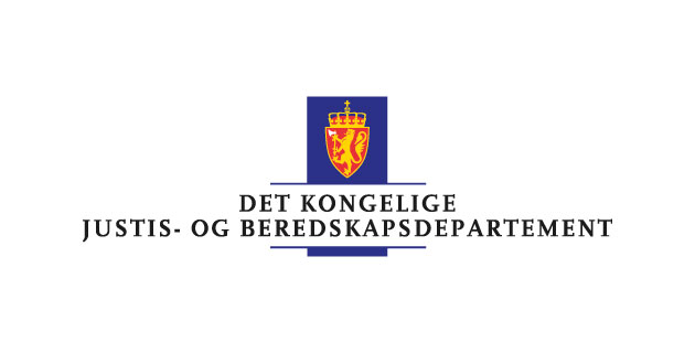 vektorisert logo Justis- og beredskapsdepartementet
