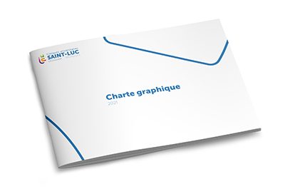 Cliniques universitaires Saint-Luc charte graphique