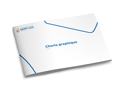 Cliniques universitaires Saint-Luc charte graphique