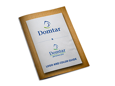 Domtar logo and color guide