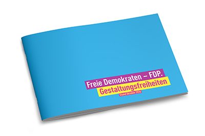 FDP Freie Demokraten corporate identity