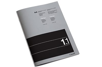 Government of Canada identity program manual