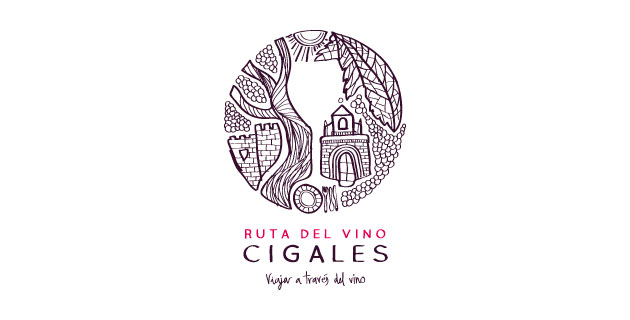 logo vector Ruta del Vino Cigales