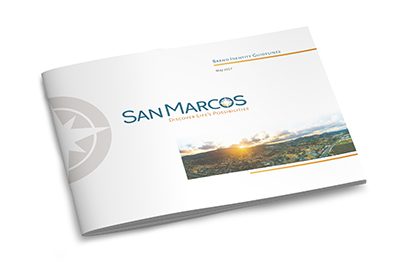 San Marcos brand identity guidelines