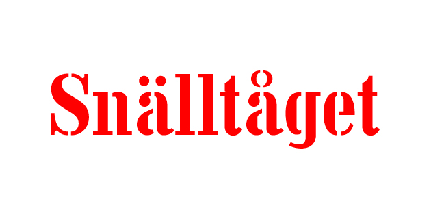 logotyp i vektorformat Snälltåget