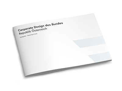 Corporate Design des Bundes Republik Österreich