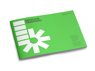 Brickline Greenway brand guidelines