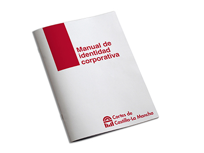 Cortes de Castilla La Mancha identidad corporativa