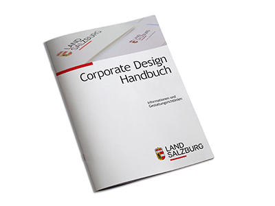 Land Salzburg corporate design handbuch