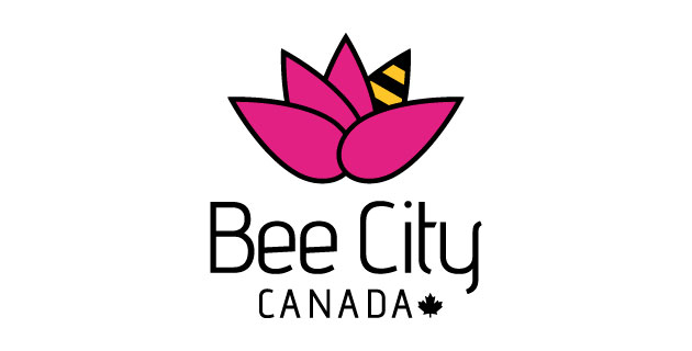 logo vector Bee City Canada