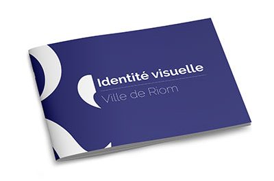 Ville de Riom identité visuelle