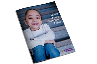 Connecticut Children's brand identity standards guide