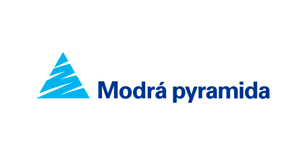 Logo ve vektorovém formátu Modrá pyramida