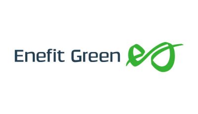 vektorvormingus logo Enefit Green