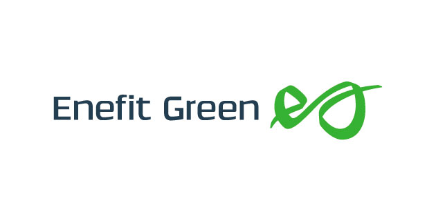 vektorvormingus logo Enefit Green