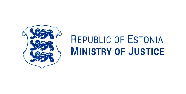 logo vector estonian Ministry of Justice