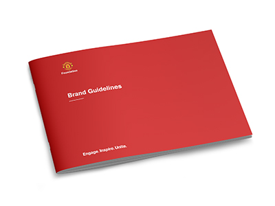 Manchester United Foundation brand guidelines