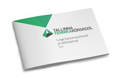 Tallinna Tehnikakõrgkool logo kasutusjuhised ja stiiliraamat