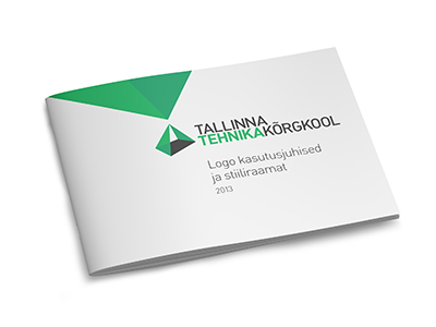 Tallinna Tehnikakõrgkool logo kasutusjuhised ja stiiliraamat