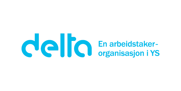 vektorisert logo Delta – en arbeidstakerorganisasjon i YS