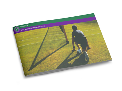 Wimbledon official supplier brand guidelines