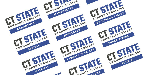 logo vector CT State Community College