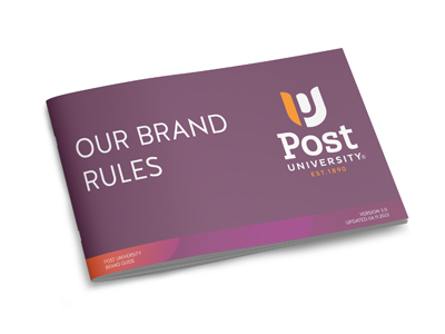 Post University brand guide