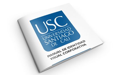 Universidad Santiago de Cali identidad visual corporativa