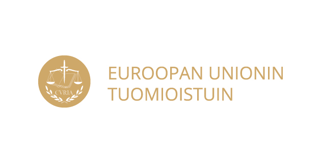 vektorilogo Euroopan unionin tuomioistuimen