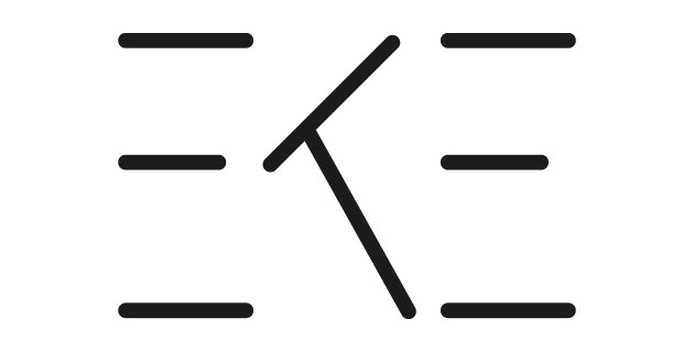 vektorvormingus logo EKE