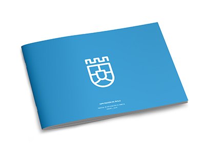 Diputación de Ávila manual de aplicación de la marca